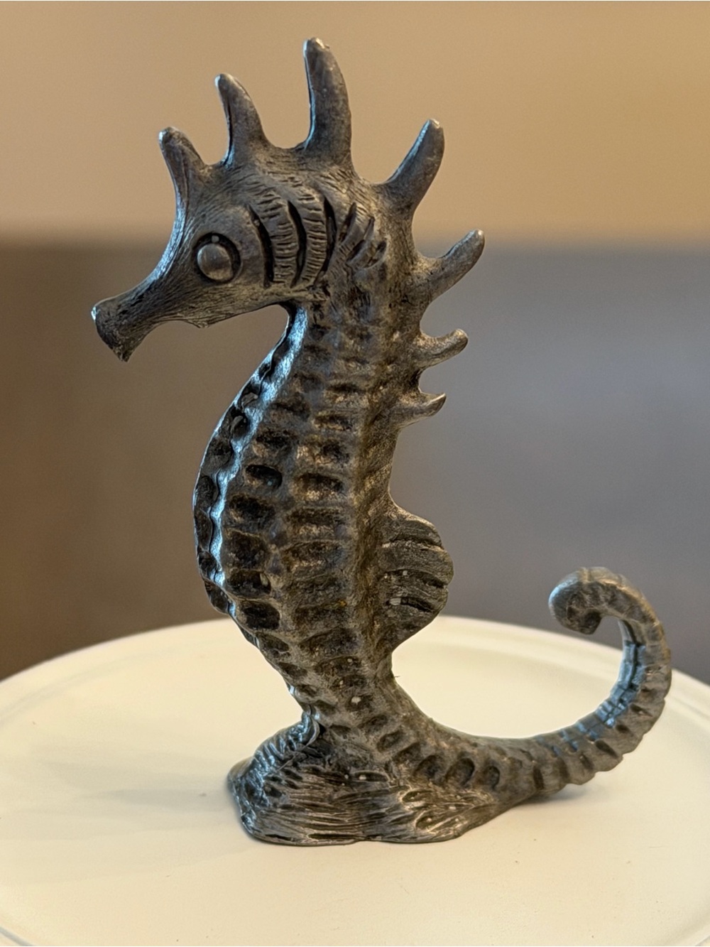 Spooniques Vintage Pewter Seahorse